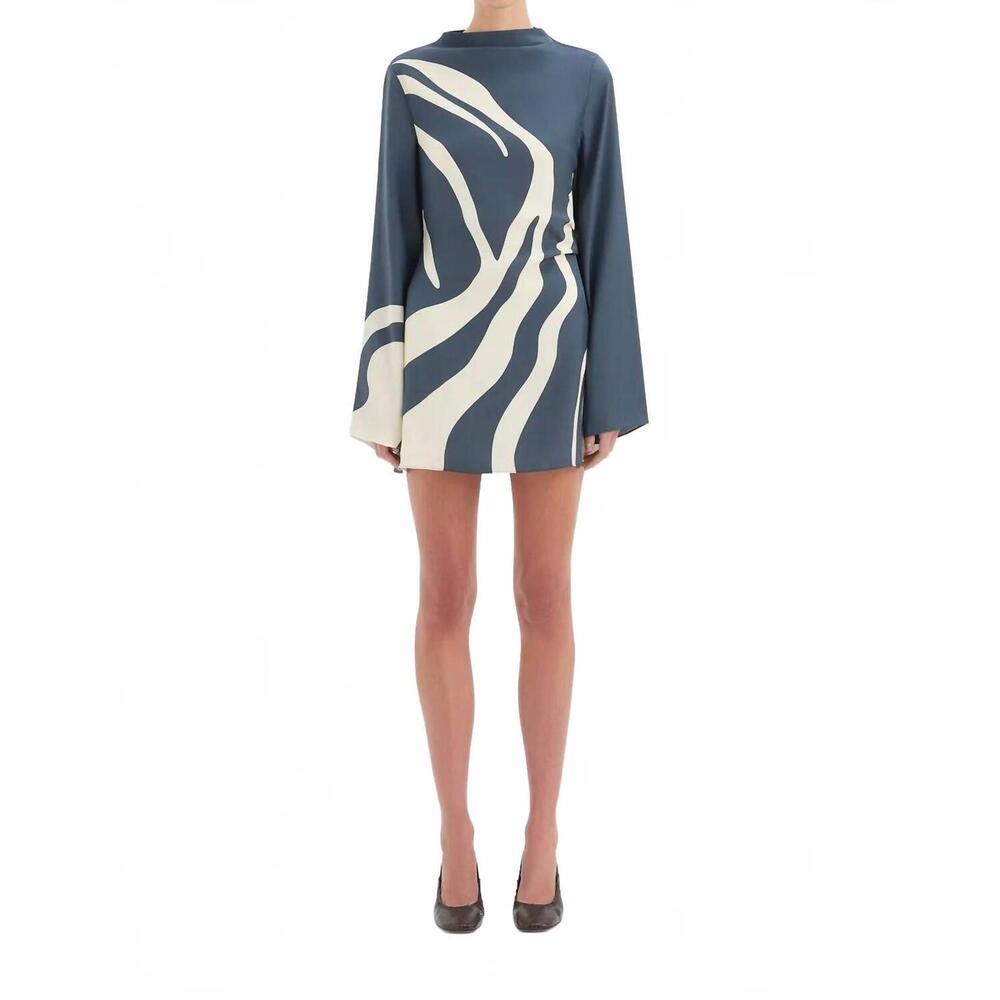 (NWT) SIR. The Label Lilou Long Sleeve Mini Dress size Medium (2)